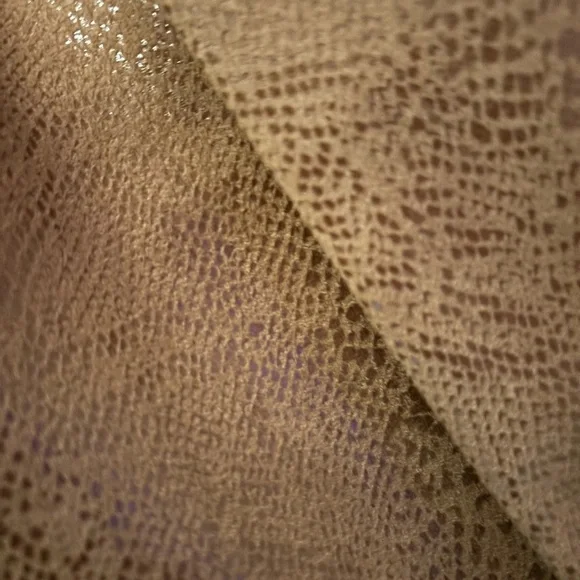 Sage snakeskin blazer —Size small - Picture 4 of 5